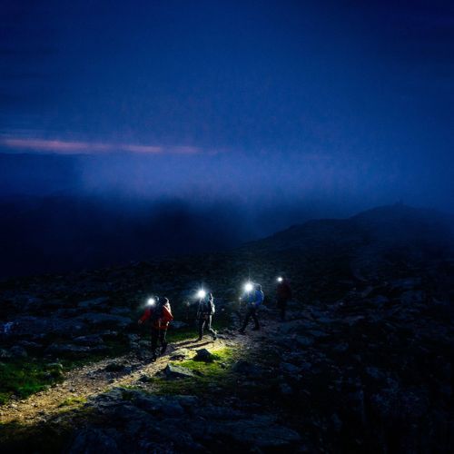 Torcia frontale Petzl Tikka Core blu