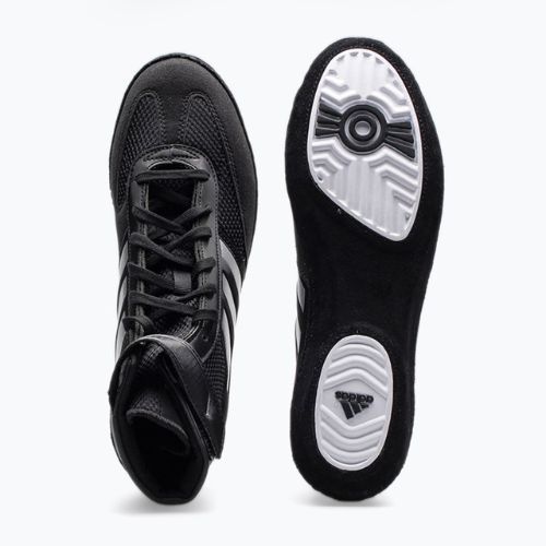 adidas Combat Speed.5 uomini scarpe da wrestling nero BA8007