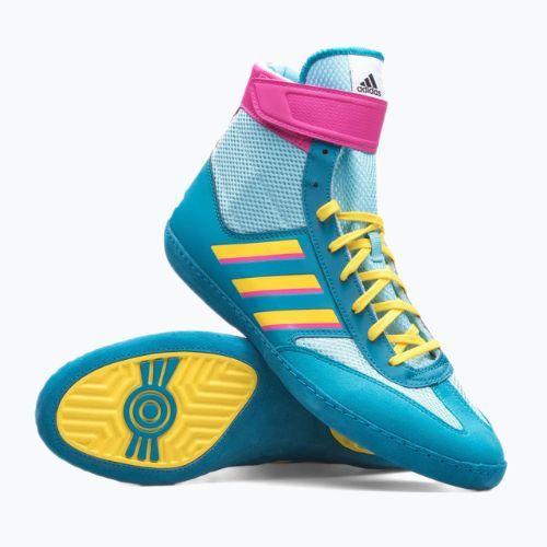 adidas Combat Speed.5 scarpa da wrestling blu G25907