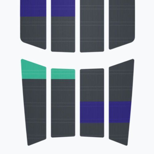 DUOTONE Team Front grigio scuro/viola kiteboarding pad