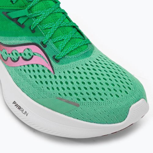 Scarpe da corsa da donna Saucony Ride 16 primavera/peonia