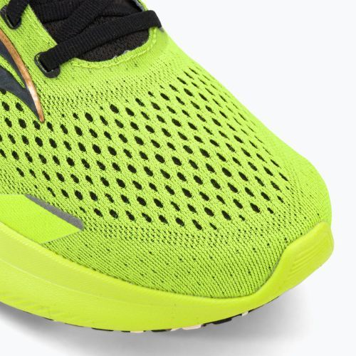 Scarpe da corsa Saucony Ride 16 da uomo, citron/nero