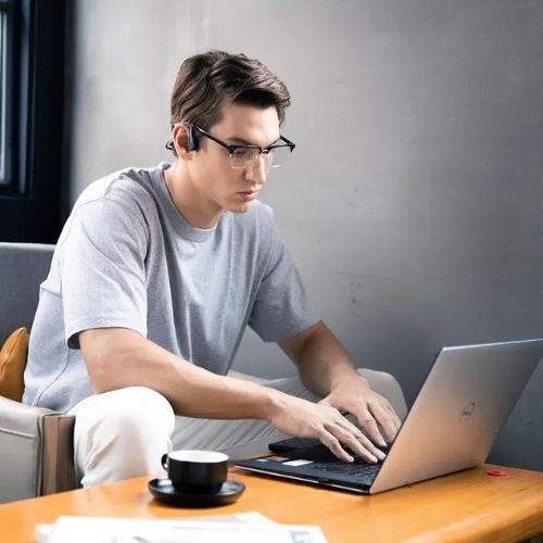 Cuffie wireless Shokz OpenMove grigie