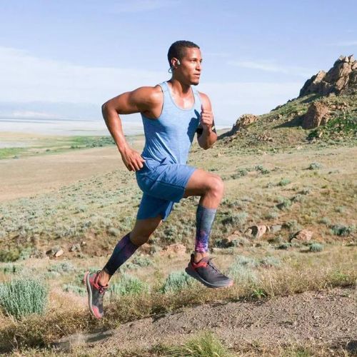 Cuffie wireless grigie Shokz OpenRun