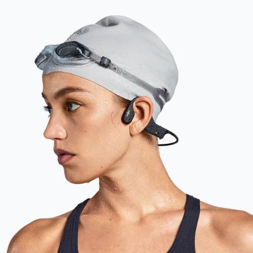 Cuffie Shokz OpenSwim con lettore nero