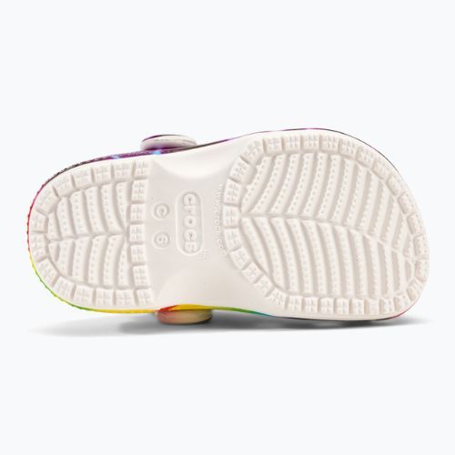 Crocs Classic Tie-Dye Graphic Clog T infradito per bambini multicolore