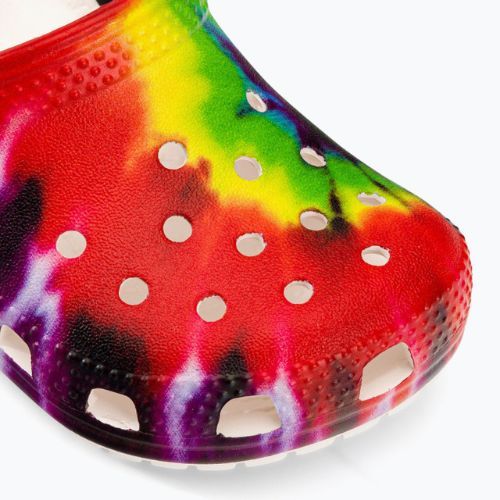 Crocs Classic Tie-Dye Graphic Clog T infradito per bambini multicolore