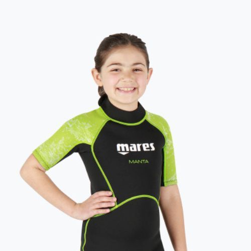Muta Mares Shorty Manta nero/lime per bambini