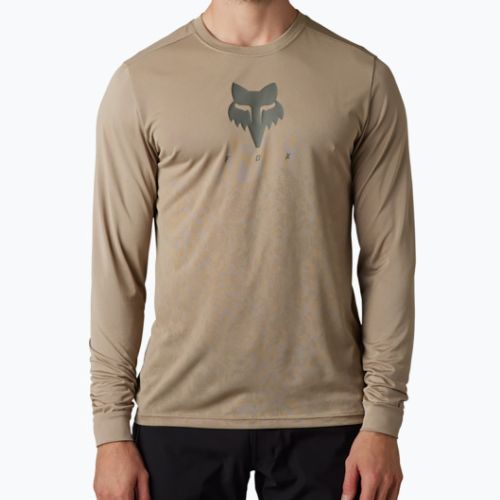 Maniche lunghe ciclismo uomo Fox Racing Ranger Tru Dri mocha