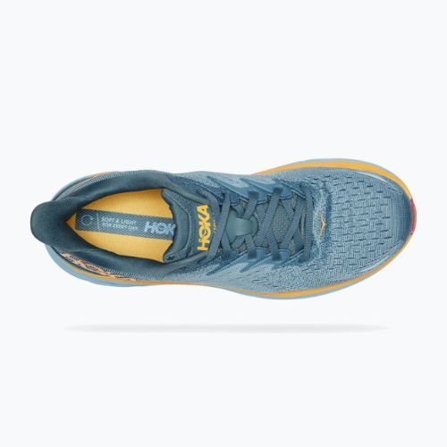 Scarpe da corsa da uomo HOKA Clifton 8 blu goblin/montagna primavera