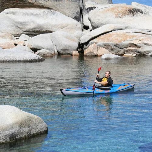 Advanced Elements AdvancedFrame Expedition TM Elite blu oceano kayak gonfiabile per 1 persona