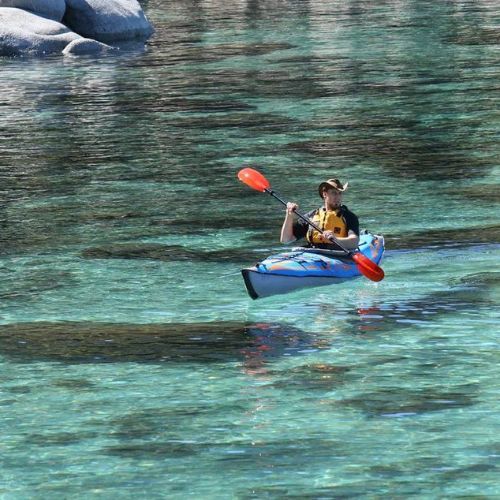 Advanced Elements AdvancedFrame Expedition TM Elite blu oceano kayak gonfiabile per 1 persona