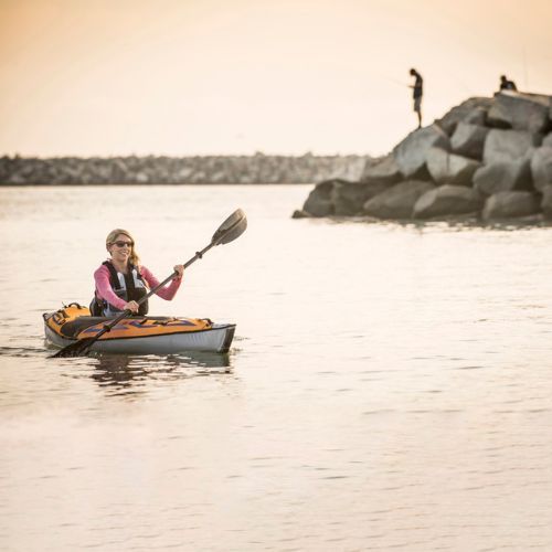 Advanced Elements AdvancedFrame TM Sport arancio/blu kayak gonfiabile per 1 persona