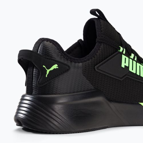 Scarpe da corsa da uomo PUMA Retaliate 2 nero/fizzy lime