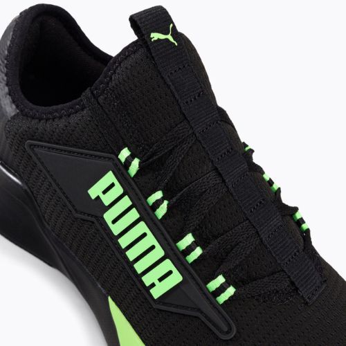 Scarpe da corsa da uomo PUMA Retaliate 2 nero/fizzy lime