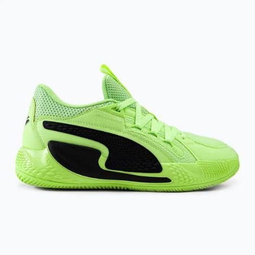 PUMA Court Rider Chaos scarpe da basket uomo fizzy lime/puma nero