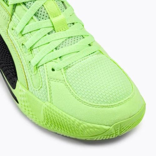 PUMA Court Rider Chaos scarpe da basket uomo fizzy lime/puma nero