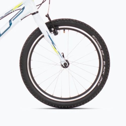 Bicicletta da bambino Superior RACER XC 20 bianco/blu/giallo lucido