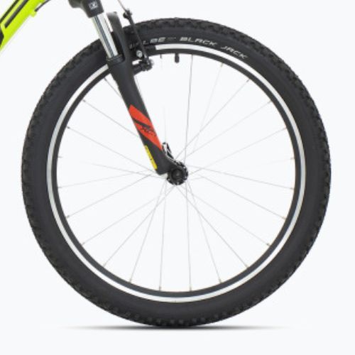 Bicicletta da bambino Superior RACER XC 24 lime opaco/nero/rosso