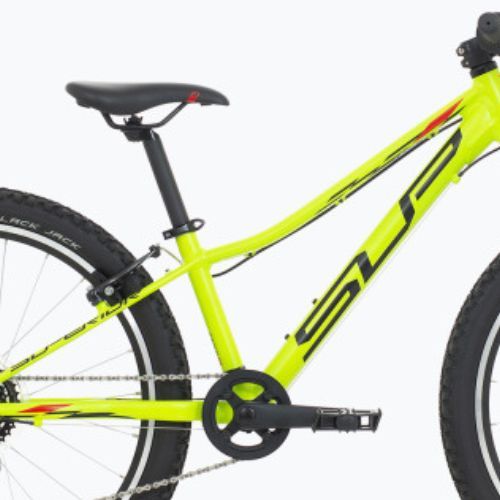 Bicicletta da bambino Superior RACER XC 24 lime opaco/nero/rosso