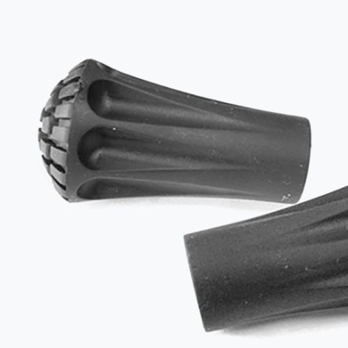 Fizan Race TAR tappi per bastoncini da trekking 2 pezzi nero.