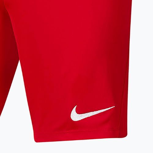 Pantaloncini da calcio per bambini Nike Dri-Fit Park III Knit Jr university red/white