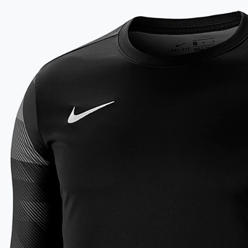 Felpa da calcio Nike Dri-Fit Park IV Goalkeeper uomo nero/bianco