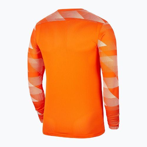 Felpa da calcio Nike Dri-Fit Park IV Goalkeeper safety arancione/bianco/nero Uomo