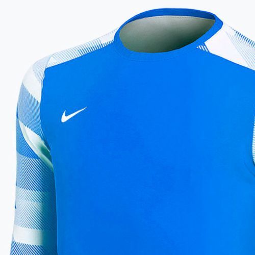Felpa da calcio Nike Dri-Fit Park IV Goalkeeper bambino blu royal/bianco