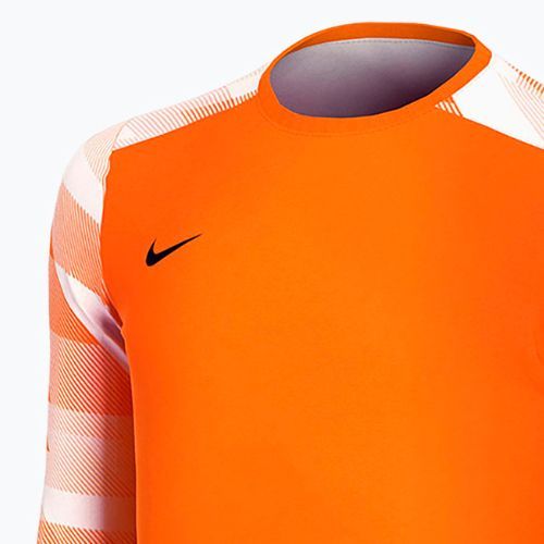 Felpa da calcio Nike Dri-Fit Park IV Goalkeeper arancione di sicurezza/bianco/nero per bambini