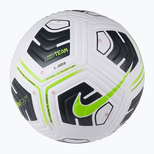 Nike Academy Team bianco / nero / volt dimensioni 3 calcio