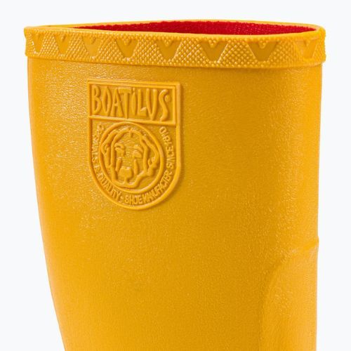 BOATILUS Nautic Youth - calzari da bambino giallo/bianco