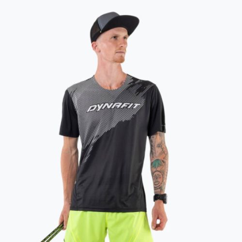 Maglietta da corsa DYNAFIT Alpine 2 black out da uomo