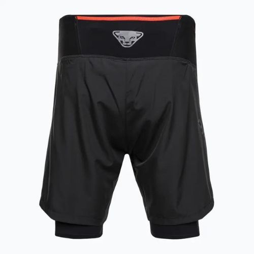 Pantaloncini da corsa DYNAFIT Ultra 2/1 da uomo, nero out