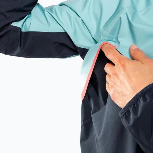 Giacca da corsa DYNAFIT Alpine GTX donna blu marino