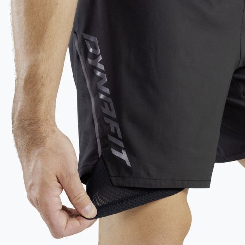 Pantaloncini da corsa DYNAFIT Alpine Pro 2/1 da uomo, nero out