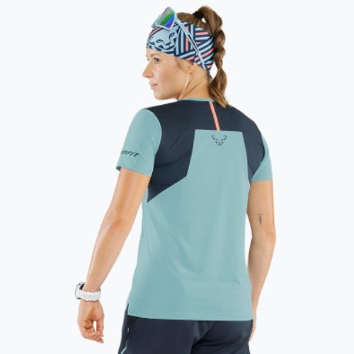 Maglietta da running DYNAFIT donna Blu marino cielo
