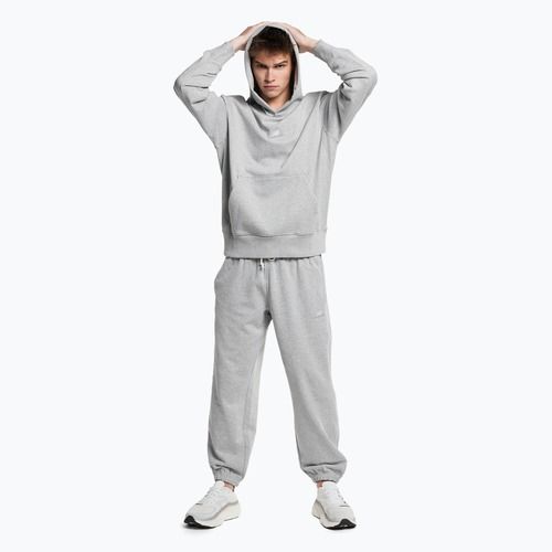 Felpa New Balance Athletics Remastered Graphic French Terry grigio atletico da uomo