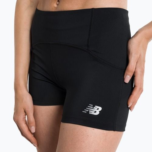 Pantaloncini da corsa New Balance Accelerate Pacer 3.5" da donna, nero