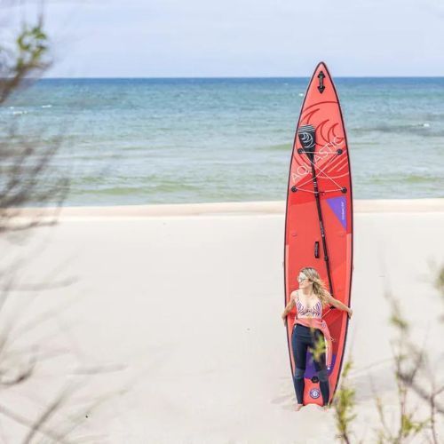 Tavola SUP AQUASTIC Touring 12'6" rossa