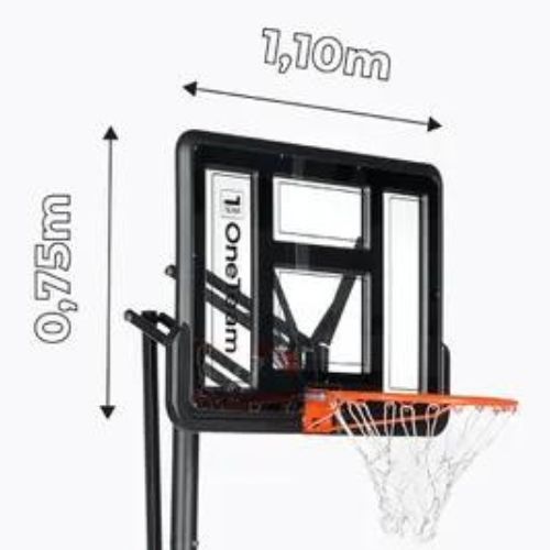 Tabellone da basket OneTeam BH02 bianco
