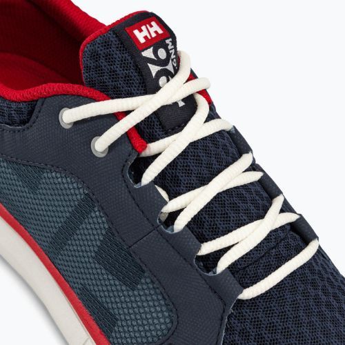 Helly Hansen Ahiga V4 Hydropower navy/flag red/off white scarpe da vela da uomo