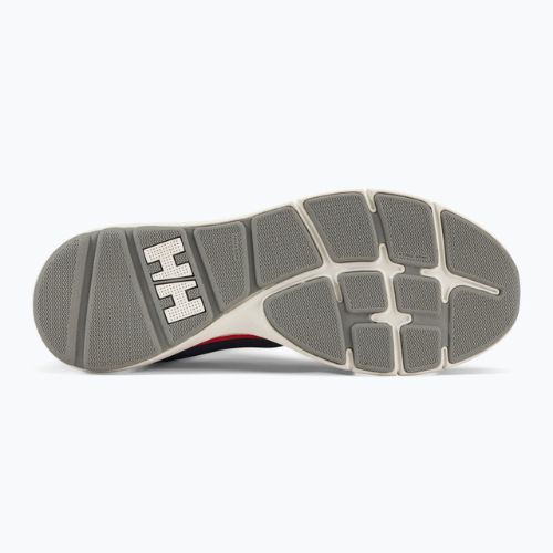 Helly Hansen Ahiga V4 Hydropower navy/flag red/off white scarpe da vela da uomo