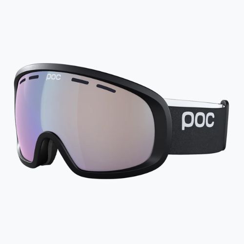 Occhiali da sci POC Fovea Photochromic nero uranio/rosa chiaro/azzurro