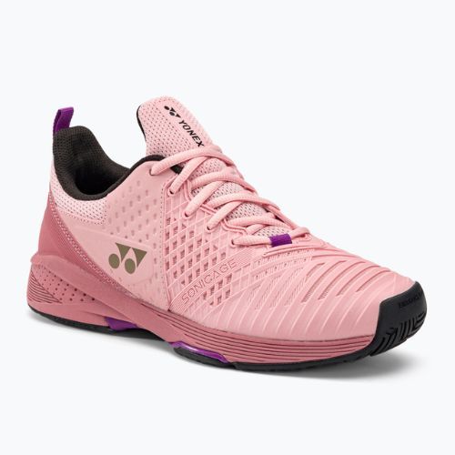 Scarpe da tennis da donna YONEX Sonicage 3 rosa/beige