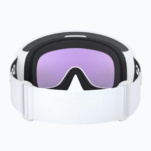 Occhiali da sci POC Fovea hydrogen white/partly sunny blue