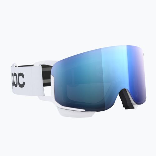 POC Nexal Mid idrogeno bianco/blu parzialmente soleggiato occhiali da sci