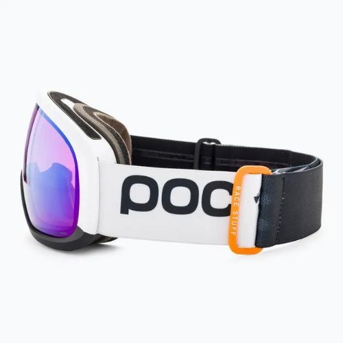 Occhiali da sci POC Fovea Mid Race Marco Odermatt Ed. idrogeno bianco/nero/parzialmente blu