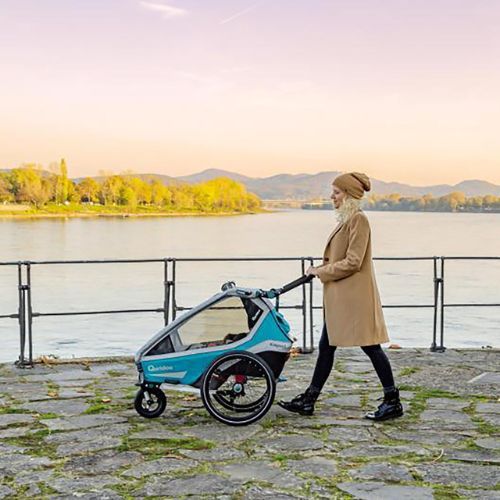 Qeridoo Kidgoo 1 Sport rimorchio per bicicletta a benzina