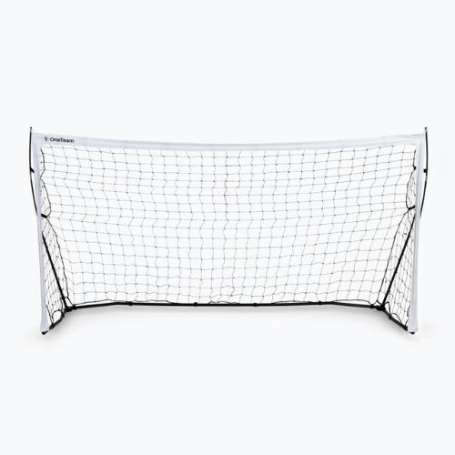 Porta da calcio OneTeam Flex 300 x 155 cm bianco/nero